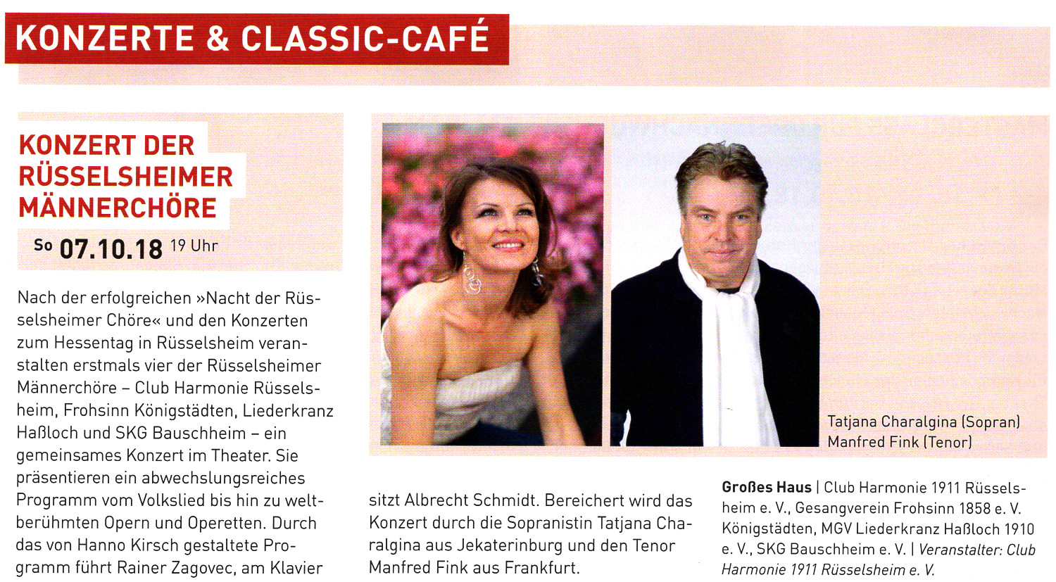 Artikel Theaterheft